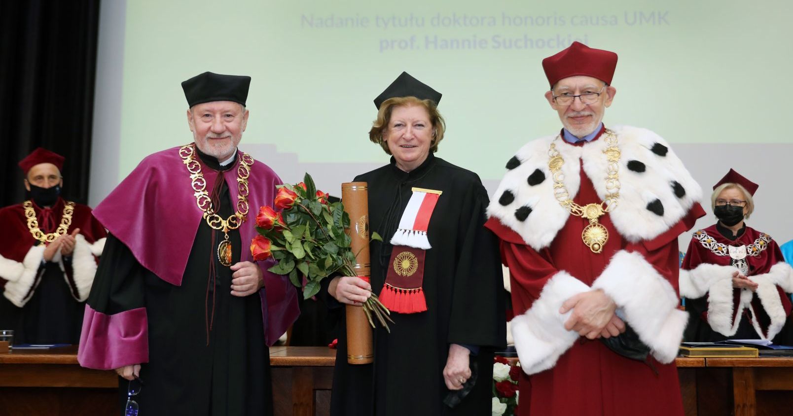 Doktorat honoris causa dla prof. Hanny Suchockiej