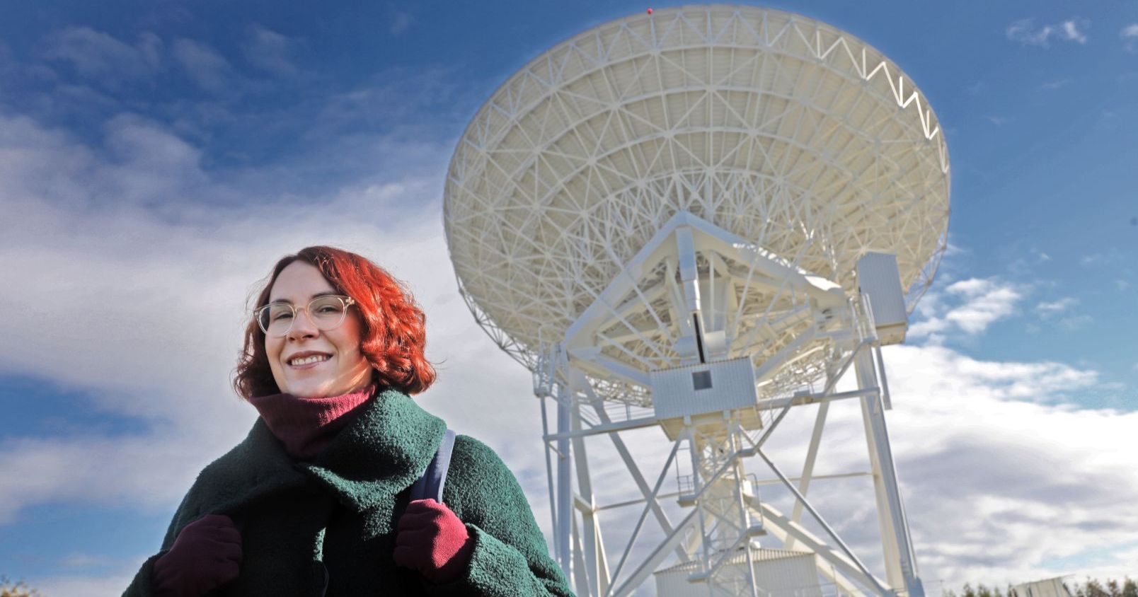 Dr Agata Karska z Instytutu Astronomii na Wydziale Fizyki, Astronomii i Informatyki Stosowanej UMK
