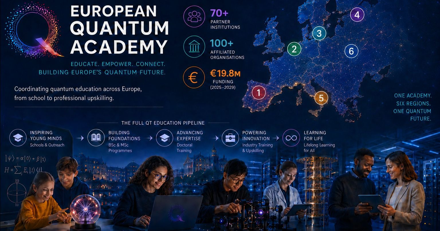 Fizycy w Europejskiej Akademii Kwantowej