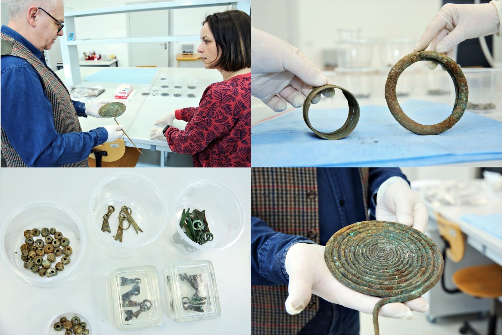 Artefakty odkryte w dawnym jeziorze na Pojezierzu Chełmińskim