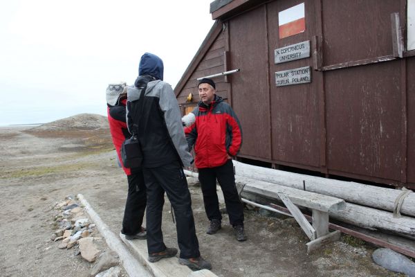 Wyprawa polarna na Spitsbergen [fot. UMK TV] Kliknij, aby powiększyć zdjęcie