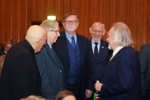 Jubileusze Collegium Medicum UMK uroczystość w Bydgoszczy (Filharmonia Pomorska,  25.11.2024) [fot. Andrzej Romański] Kliknij, aby powiększyć zdjęcie