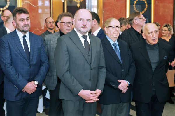 Spotkanie noworoczne w Collegium Maximum UMK (8.01.2025) [fot. Andrzej Romański] Kliknij, aby powiększyć zdjęcie