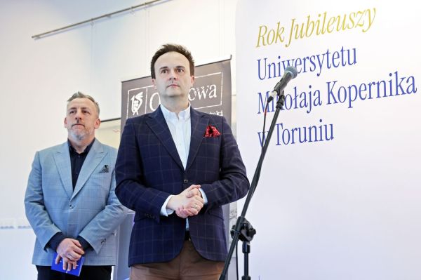 Konferencja prasowa z nowym dyrektorem Od Nowy Romanem Tondelem (18.03.2025) [fot. Andrzej Romański] Kliknij, aby powiększyć zdjęcie