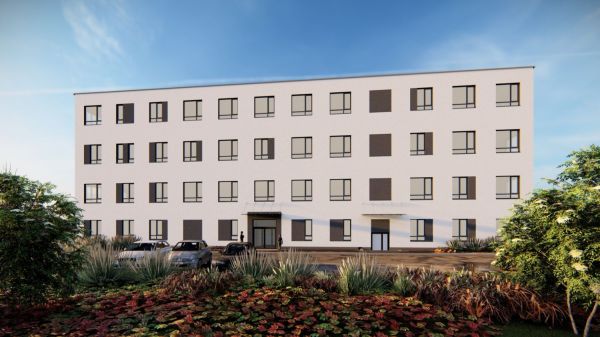 Wizualizacja Centrum Stomatologii UMK [proj. 3R Modular] Kliknij, aby powiększyć zdjęcie
