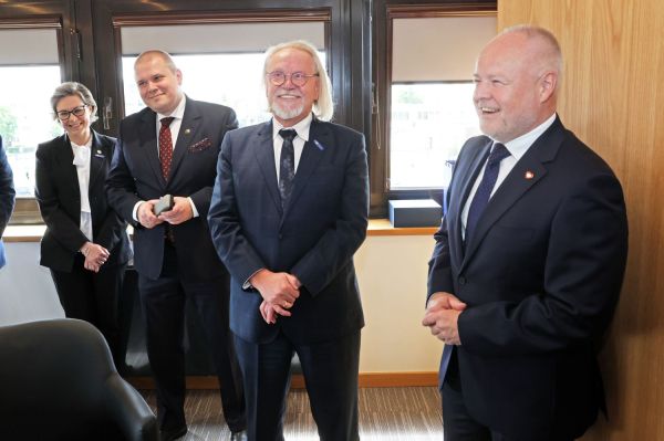 Wizyta Wiceministra Nauki i Szkolnictwa Wyższego Marka Gzika  (29.05.2025)  [fot. Andrzej Romański] Kliknij, aby powiększyć zdjęcie