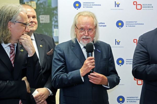 Wizyta Wiceministra Nauki i Szkolnictwa Wyższego Marka Gzika  (29.05.2025)  [fot. Andrzej Romański] Kliknij, aby powiększyć zdjęcie