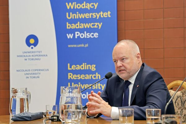 Wizyta Wiceministra Nauki i Szkolnictwa Wyższego Marka Gzika  (29.05.2025)  [fot. Andrzej Romański] Kliknij, aby powiększyć zdjęcie