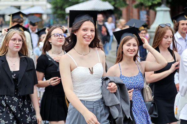 Zakończenie kursu "zerówka" Studium Kultury i Języka Polskiego dla Obcokrajowców [fot. Andrzej Romański] Kliknij, aby powiększyć zdjęcie