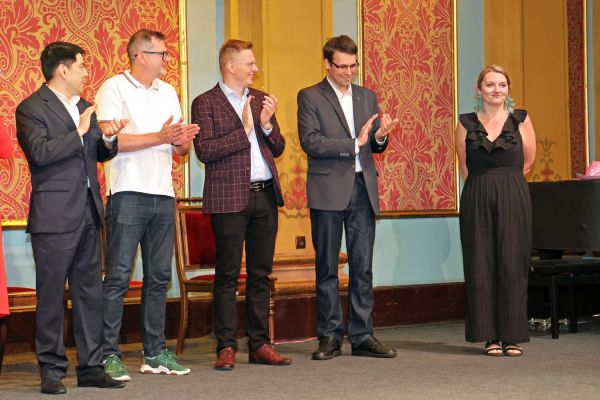 Zakończenie kursu "zerówka" Studium Kultury i Języka Polskiego dla Obcokrajowców [fot. Andrzej Romański] Kliknij, aby powiększyć zdjęcie