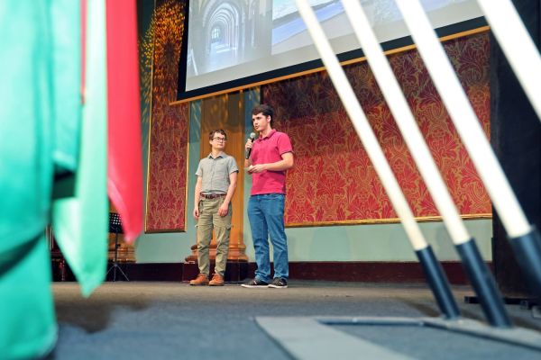 Zakończenie kursu "zerówka" Studium Kultury i Języka Polskiego dla Obcokrajowców [fot. Andrzej Romański] Kliknij, aby powiększyć zdjęcie