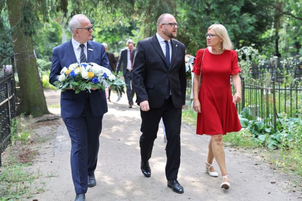 Obchody 120. rocznicy urodzin prof. Wilhelminy Iwanowskiej (2.09.2025) [fot. Andrzej Romański] Kliknij, aby powiększyć zdjęcie