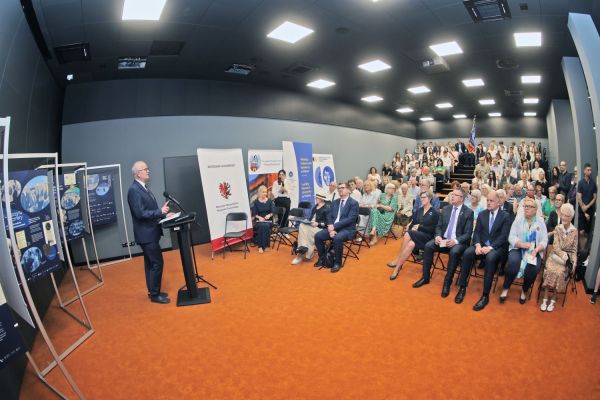 Obchody 120. rocznicy urodzin prof. Wilhelminy Iwanowskiej (2.09.2025) [fot. Andrzej Romański] Kliknij, aby powiększyć zdjęcie