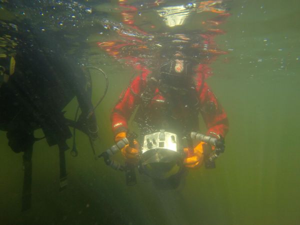 Podwodne badania archeologiczne Zatoki Puckiej [fot. Nadesłane] Kliknij, aby powiększyć zdjęcie