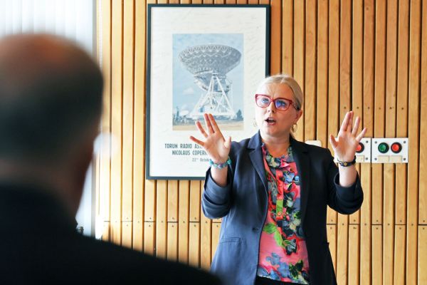 Umowa o powołaniu Polskiego Konsorcjum projektu SKA Observatory (SKAO) (Piwnice.15.09.2025) [fot. Andrzej Romański] Kliknij, aby powiększyć zdjęcie