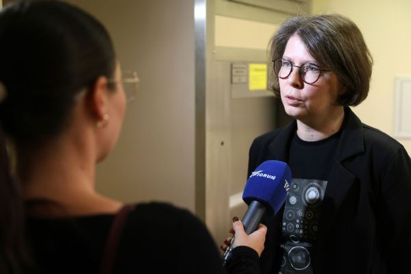 Wernisaż wystawy Dialog z Knappem [fot. Andrzej Romański] Kliknij, aby powiększyć zdjęcie