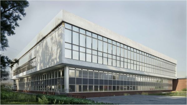 Elewacja północna [Archimedia Architekci & Inżynierowie] Kliknij, aby powiększyć zdjęcie