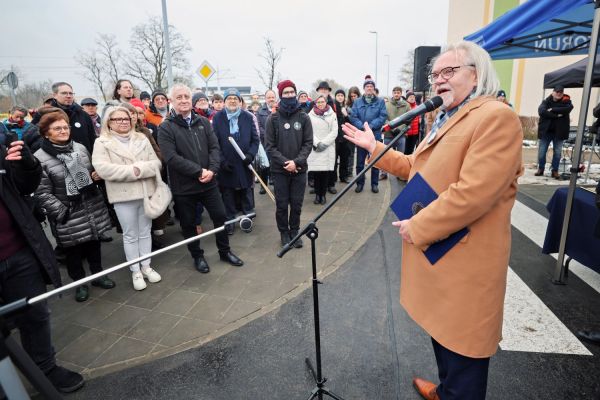 Rondo Toruńskich Polarników uroczystość nadania imienia (3.12.2025) [fot. Andrzej Romański] Kliknij, aby powiększyć zdjęcie