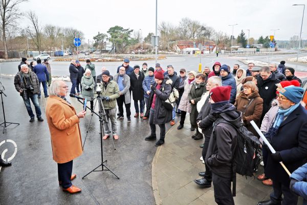 Rondo Toruńskich Polarników uroczystość nadania imienia (3.12.2025) [fot. Andrzej Romański] Kliknij, aby powiększyć zdjęcie