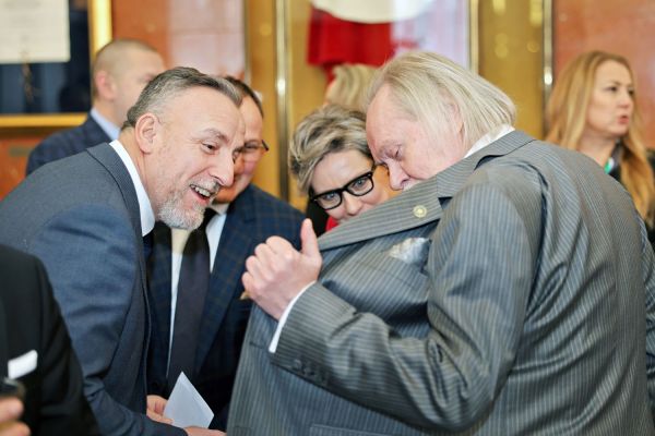 Spotkanie noworoczne władz UMK, miasta i województwa (Collegium Maximum, 13.01.2026) [fot. Andrzej Romański] Kliknij, aby powiększyć zdjęcie