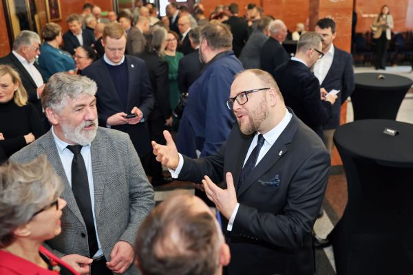 Spotkanie noworoczne władz UMK, miasta i województwa (Collegium Maximum, 13.01.2026) [fot. Andrzej Romański] Kliknij, aby powiększyć zdjęcie