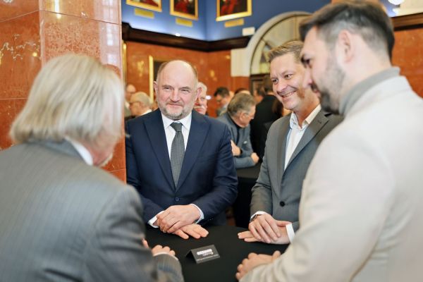 Spotkanie noworoczne władz UMK, miasta i województwa (Collegium Maximum, 13.01.2026) [fot. Andrzej Romański] Kliknij, aby powiększyć zdjęcie