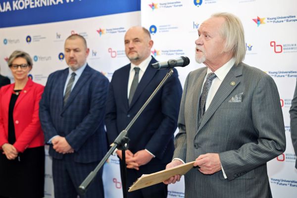 Spotkanie noworoczne władz UMK, miasta i województwa (Collegium Maximum, 13.01.2026) [fot. Andrzej Romański] Kliknij, aby powiększyć zdjęcie