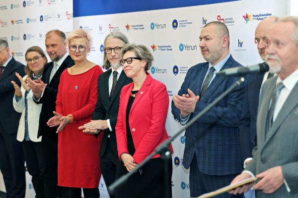 Spotkanie noworoczne władz UMK, miasta i województwa (Collegium Maximum, 13.01.2026) [fot. Andrzej Romański] Kliknij, aby powiększyć zdjęcie