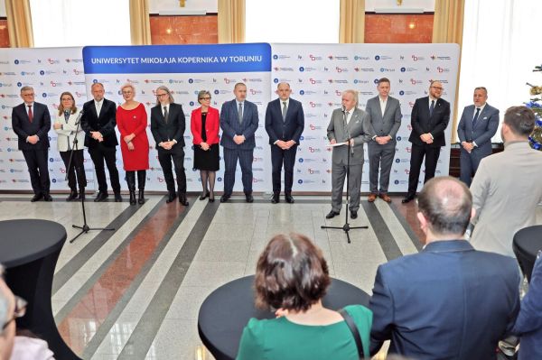 Spotkanie noworoczne władz UMK, miasta i województwa (Collegium Maximum, 13.01.2026) [fot. Andrzej Romański] Kliknij, aby powiększyć zdjęcie