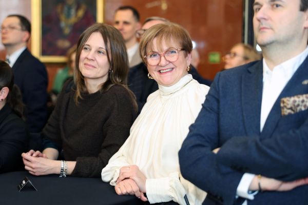 Spotkanie noworoczne władz UMK, miasta i województwa (Collegium Maximum, 13.01.2026) [fot. Andrzej Romański] Kliknij, aby powiększyć zdjęcie