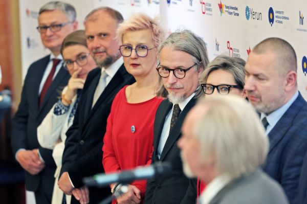 Spotkanie noworoczne władz UMK, miasta i województwa (Collegium Maximum, 13.01.2026) [fot. Andrzej Romański] Kliknij, aby powiększyć zdjęcie