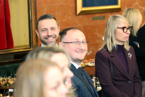 Spotkanie noworoczne władz UMK, miasta i województwa (Collegium Maximum, 13.01.2026) [fot. Andrzej Romański] Kliknij, aby powiększyć zdjęcie