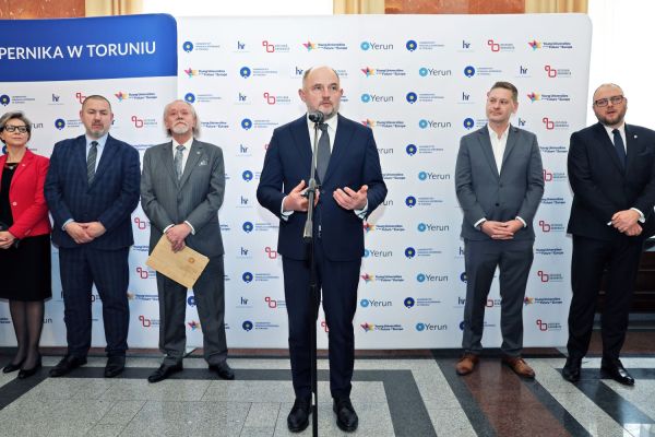 Spotkanie noworoczne władz UMK, miasta i województwa (Collegium Maximum, 13.01.2026) [fot. Andrzej Romański] Kliknij, aby powiększyć zdjęcie