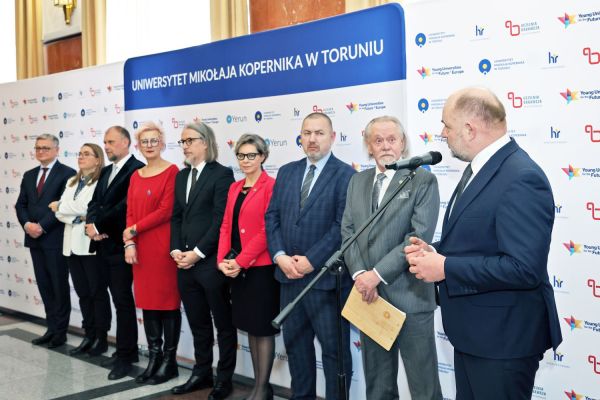 Spotkanie noworoczne władz UMK, miasta i województwa (Collegium Maximum, 13.01.2026) [fot. Andrzej Romański] Kliknij, aby powiększyć zdjęcie