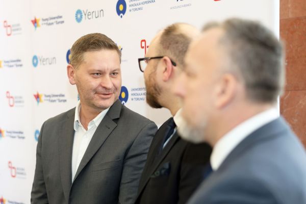 Spotkanie noworoczne władz UMK, miasta i województwa (Collegium Maximum, 13.01.2026) [fot. Andrzej Romański] Kliknij, aby powiększyć zdjęcie