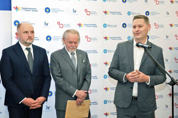 Spotkanie noworoczne władz UMK, miasta i województwa (Collegium Maximum, 13.01.2026) [fot. Andrzej Romański] Kliknij, aby powiększyć zdjęcie