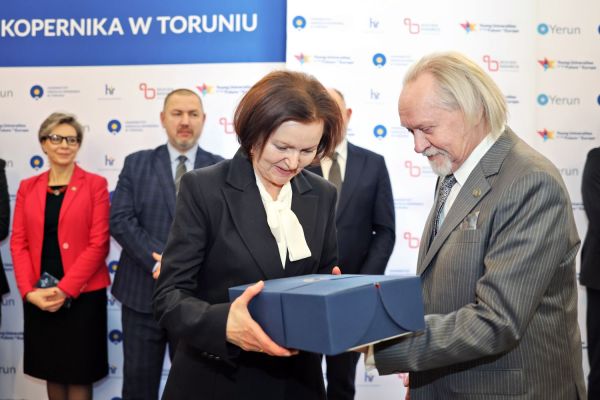 Spotkanie noworoczne władz UMK, miasta i województwa (Collegium Maximum, 13.01.2026) [fot. Andrzej Romański] Kliknij, aby powiększyć zdjęcie