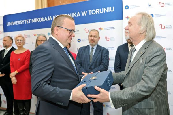 Spotkanie noworoczne władz UMK, miasta i województwa (Collegium Maximum, 13.01.2026) [fot. Andrzej Romański] Kliknij, aby powiększyć zdjęcie