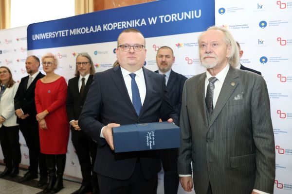 Spotkanie noworoczne władz UMK, miasta i województwa (Collegium Maximum, 13.01.2026) [fot. Andrzej Romański] Kliknij, aby powiększyć zdjęcie