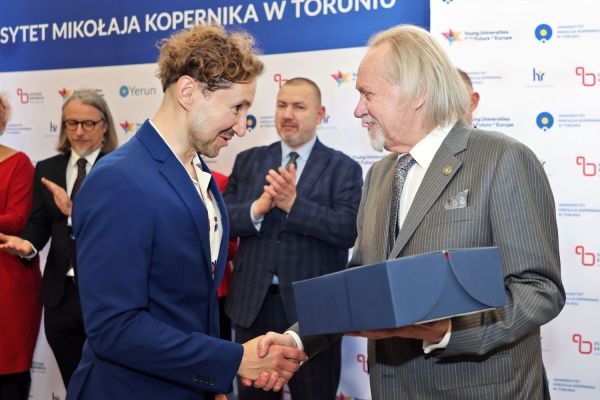 Spotkanie noworoczne władz UMK, miasta i województwa (Collegium Maximum, 13.01.2026) [fot. Andrzej Romański] Kliknij, aby powiększyć zdjęcie