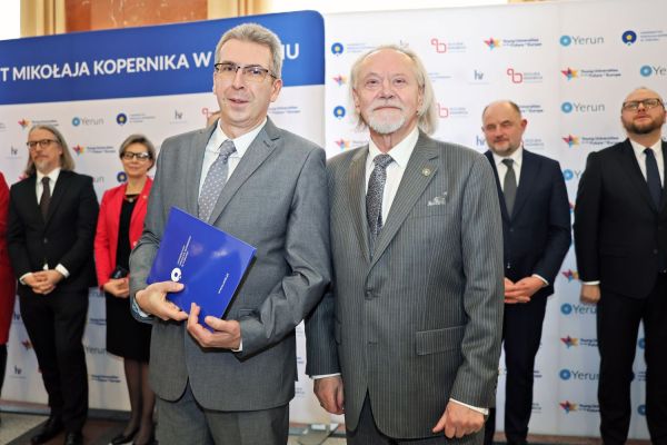 Spotkanie noworoczne władz UMK, miasta i województwa (Collegium Maximum, 13.01.2026) [fot. Andrzej Romański] Kliknij, aby powiększyć zdjęcie