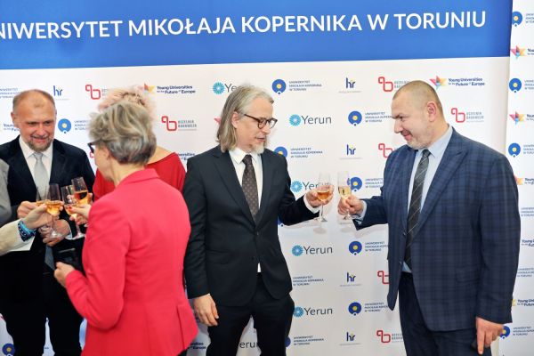 Spotkanie noworoczne władz UMK, miasta i województwa (Collegium Maximum, 13.01.2026) [fot. Andrzej Romański] Kliknij, aby powiększyć zdjęcie