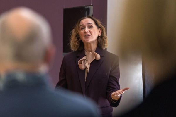 Spotkanie honorowych Ambasadorek i Ambasadorów z władzami Uniwersytetu Mikołaja Kopernika w Toruniu [fot. Mikołaj Kuras] Kliknij, aby powiększyć zdjęcie