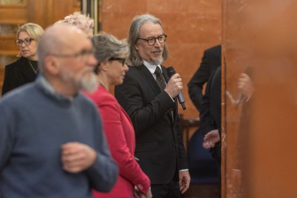 Spotkanie honorowych Ambasadorek i Ambasadorów z władzami Uniwersytetu Mikołaja Kopernika w Toruniu [fot. Mikołaj Kuras] Kliknij, aby powiększyć zdjęcie