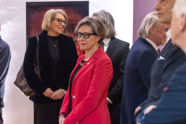 Spotkanie honorowych Ambasadorek i Ambasadorów z władzami Uniwersytetu Mikołaja Kopernika w Toruniu [fot. Mikołaj Kuras] Kliknij, aby powiększyć zdjęcie