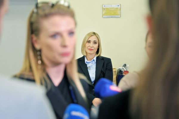 Panel ekspercki dotyczący gospodarki obiegu zamkniętego [fot. Andrzej Romański] Kliknij, aby powiększyć zdjęcie