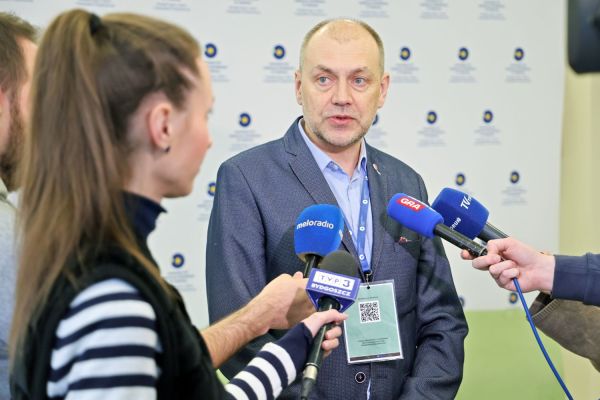 Panel ekspercki dotyczący gospodarki obiegu zamkniętego [fot. Andrzej Romański] Kliknij, aby powiększyć zdjęcie