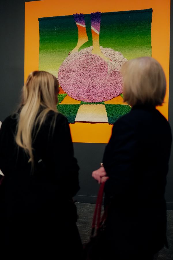 Wernisaż wystawy Stefan Knapp – alchemik i wizjoner [fot. Katarzyna Szymańska / Centrum Sztuki Współczesnej "Znaki Czasu" w Toruniu] Kliknij, aby powiększyć zdjęcie