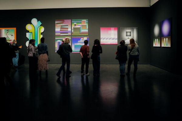 Wernisaż wystawy Stefan Knapp – alchemik i wizjoner [fot. Katarzyna Szymańska / Centrum Sztuki Współczesnej "Znaki Czasu" w Toruniu] Kliknij, aby powiększyć zdjęcie