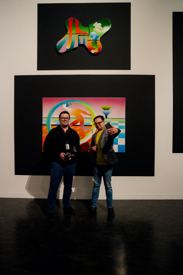 Wernisaż wystawy Stefan Knapp – alchemik i wizjoner [fot. Katarzyna Szymańska / Centrum Sztuki Współczesnej "Znaki Czasu" w Toruniu] Kliknij, aby powiększyć zdjęcie